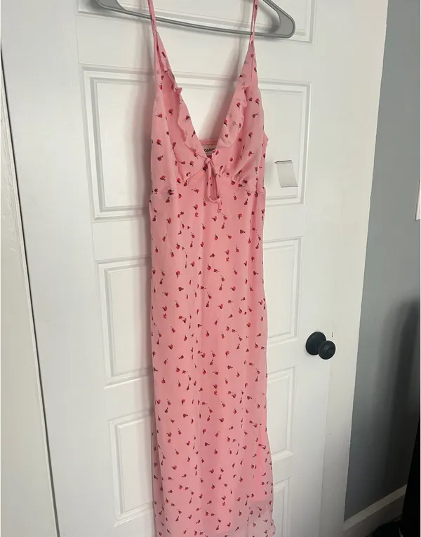 No Boundaries Pink Maxi Dress - Image 2