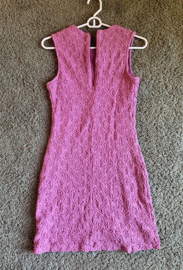 Anthro mini pink dress Size XS - Image 2