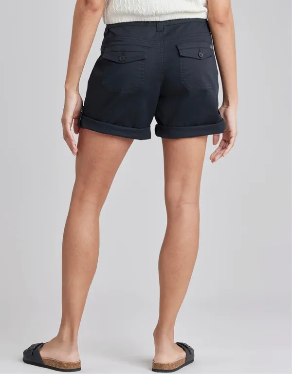Boutique Black Cargo Shorts - Image 3