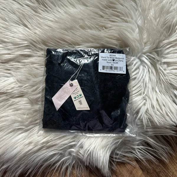 FREE PEOPLE x HAH Maid To Wear Bodysuit In Black - Image 5