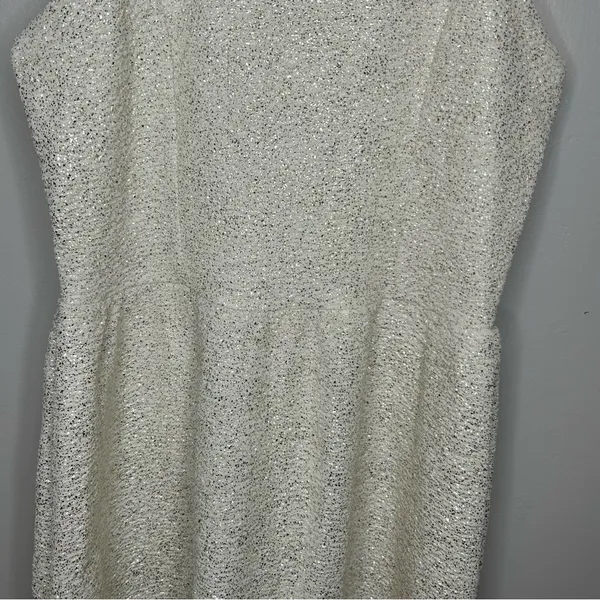 Altar'd State Off White Dress with Gold Sparkles Size M NWT - Image 7