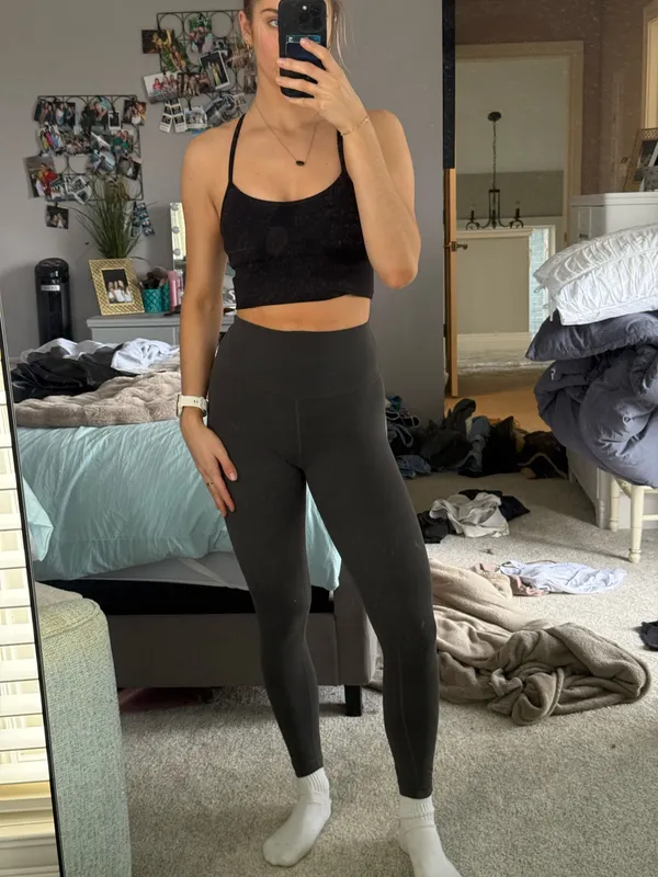 Grey Lululemon Align Leggings - Image 2