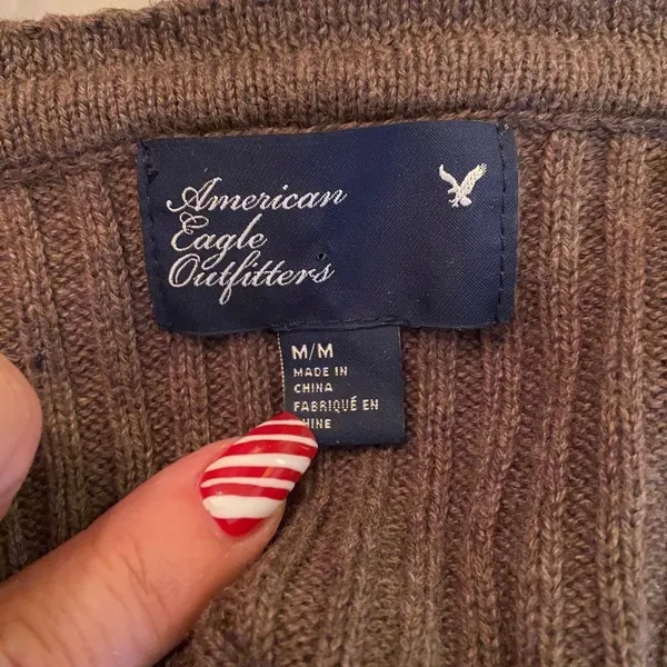 American Eagle Outfitters Animal Print‎ Cardigan Sweater - Image 2