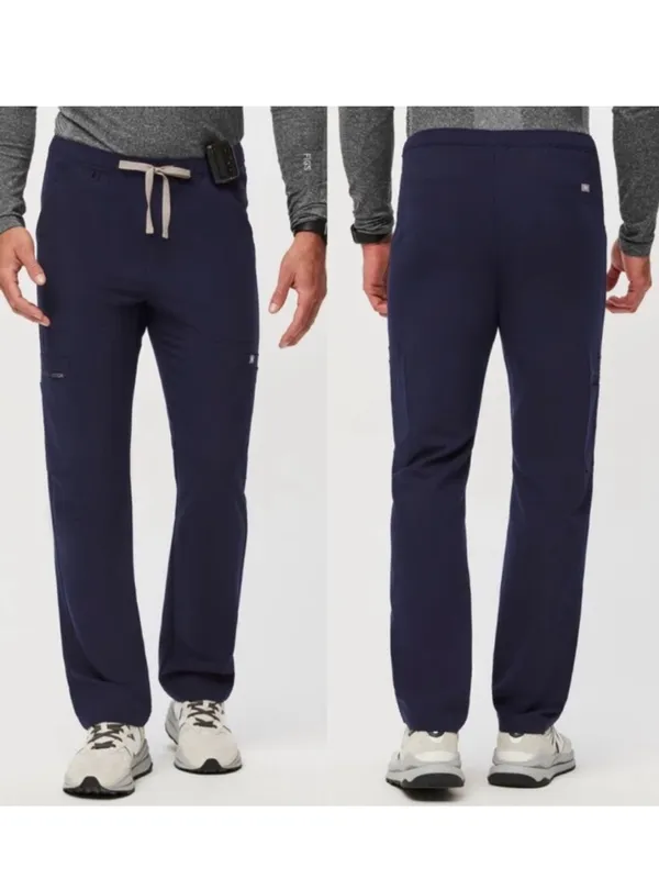 Figs Technical Collection Scrubs Navy Pants Style TM3001 Cairo Cargo Size Medium - Image 2