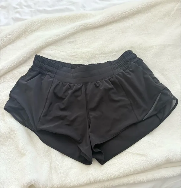 Lululemon Hotty Shorts 2.5" Black Shorts - Image 3