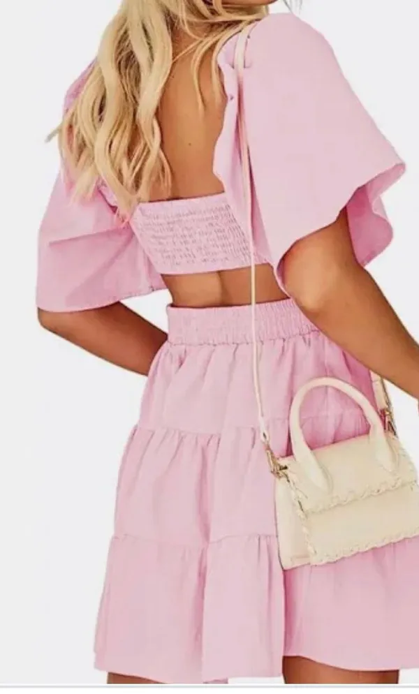 pink sundress - Image 2