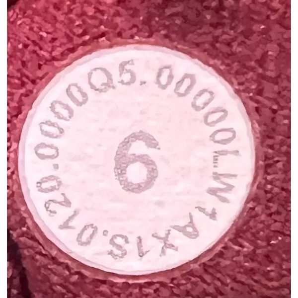 Lululemon Women's Ebb to Street Tank Berry Red Ribbed Racerback Size‎ 6 - Image 5