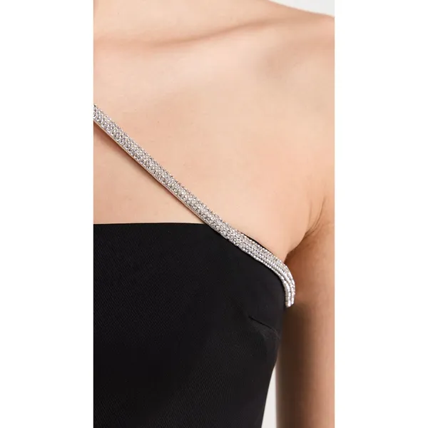 Amanda Uprichard Dream Dress Mini‎ LBD Black Size Small - Image 5