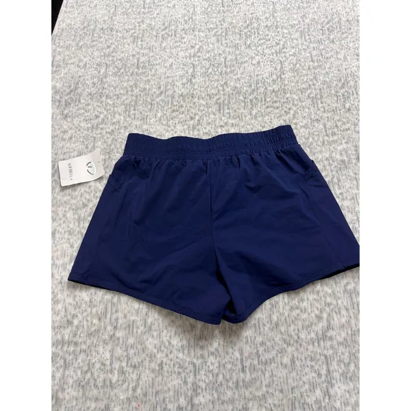 Sofibella Navy Blue Athletic Shorts Women Small Style 2017 Memory Stretch UPF 50 - Image 5