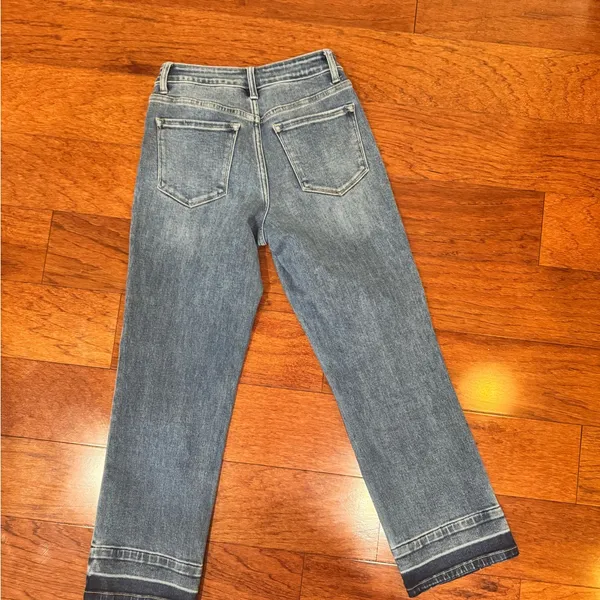 Flying Monkey Dark Wash Straight Leg Jeans Size 25 - Image 2