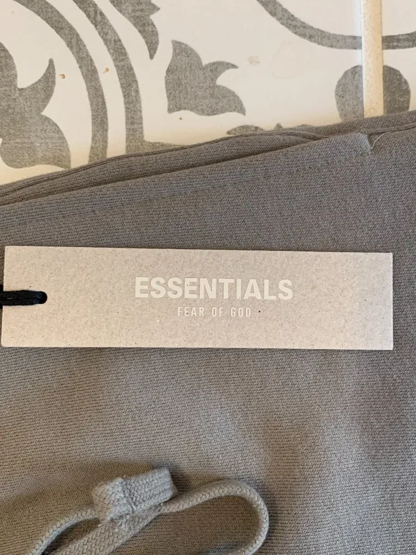 Fear Of God Essentials Charcoal Gray Sweatpants - Small - Image 5