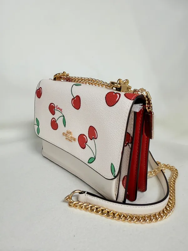 Coach Mini Klare Crossbody With Heart Cherry Print CE656 - Image 2