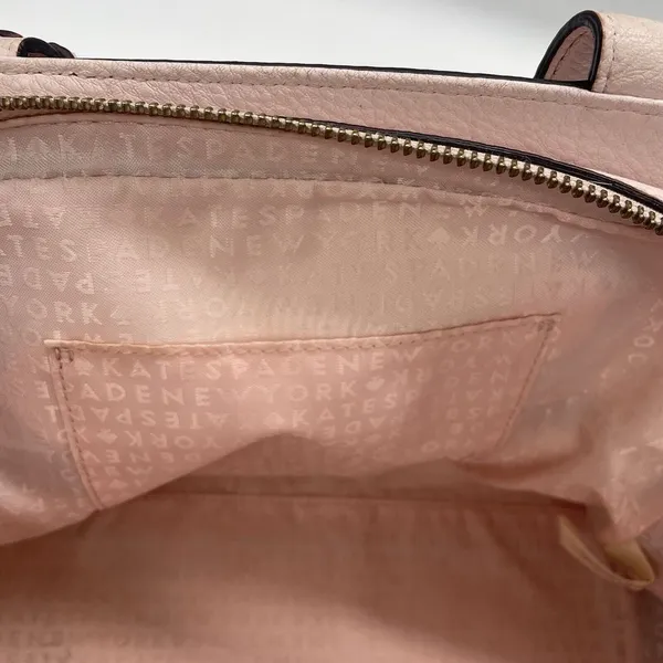 Kate‎ Spade Dominique Pink Leather Street Pebble Purse Handbag Shoulder Strap - Image 9