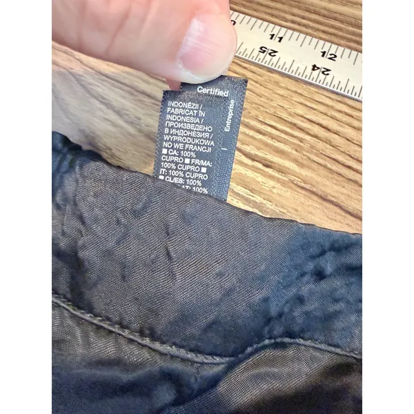 Athleta Calm Cool Pants XL Black Wide Leg Pull On Lounge Relaxed Fit - Image 6