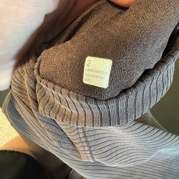 Lululemon Ribbed Softstreme Zipped Hem Pants Espresso Brown 2 - Image 9
