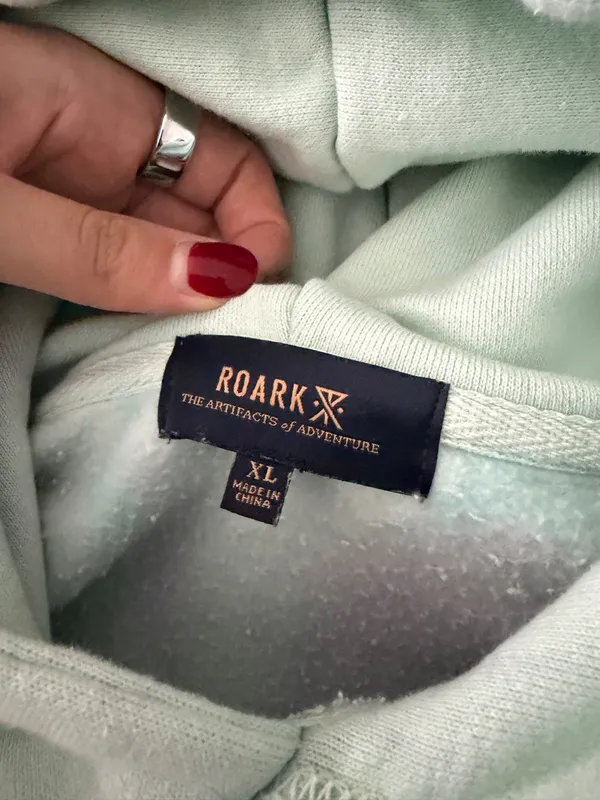 Roark hoodie Green Size XL - Image 2
