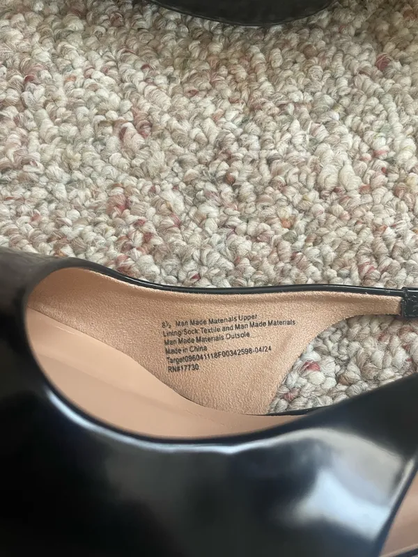 A New Day Black Aubrey Heels - Image 2