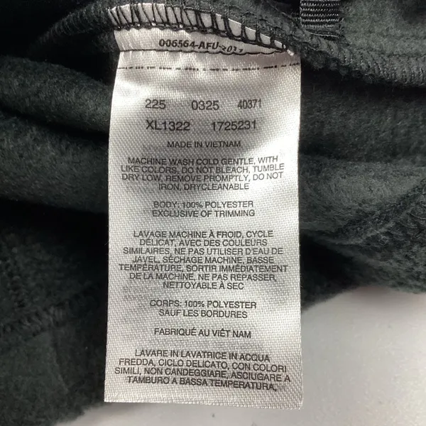 Columbia Mount Cannon Fleece Full Zip Jacket Dark Gray XL New With Tag - Image 6