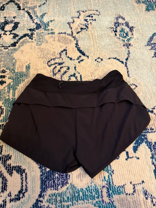 Lululemon Black Speed Up Shorts - Image 4