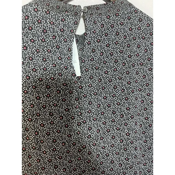 LOFT Large Blouse Floral Retro Ballon Long Sleeve High Neck NEW Preppy Career - Image 4
