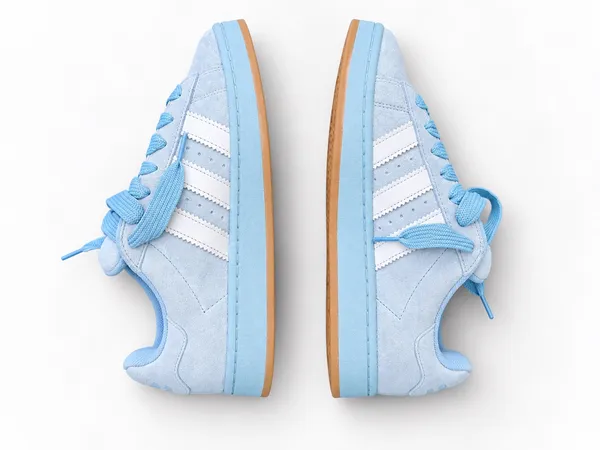 Adidas Originals Campus 00s Light Blue Suede Sneakers Men’s Size 8 - Image 11