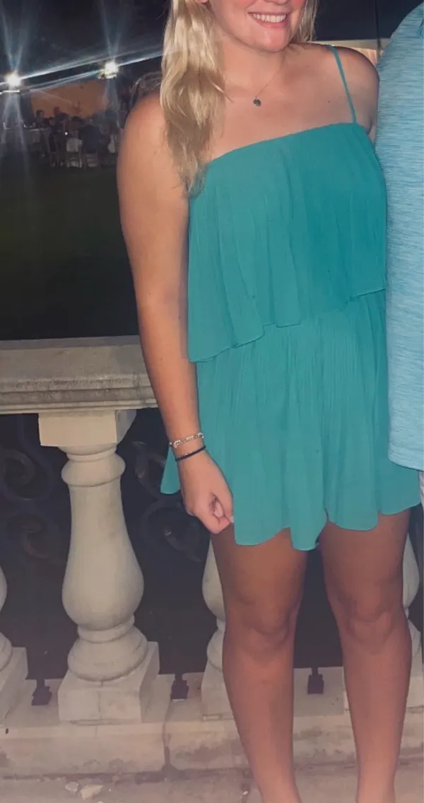 Naked Zebra Green Romper - Image 3