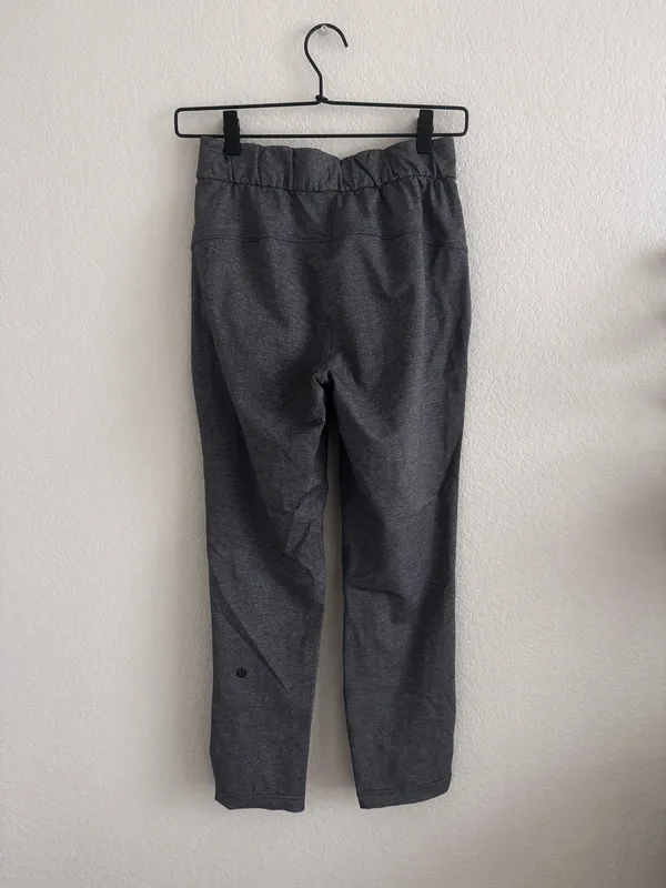 Lululemon On The Fly Pant 2 Heathered Black - Image 4