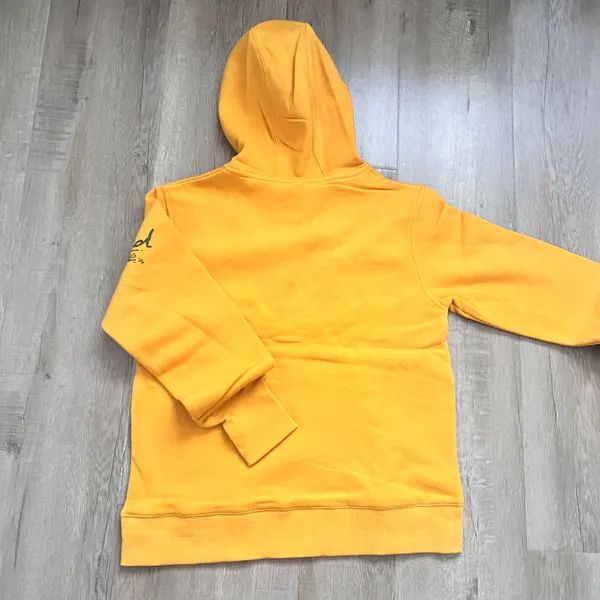 Roxy NWT Yellow Hoodie Sweatshirt “ New Zealand” Girl’s Women’s Size L - Image 3