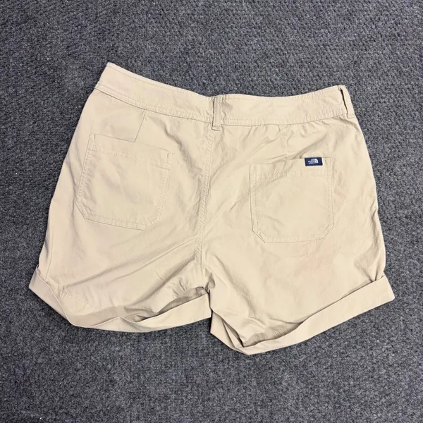 The North Face Hiking Outdoor Shorts Women's Size 6 Tan Stretch Cuffed #NF00CP5Z - Image 5