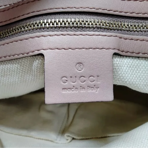 Gucci Soho Brown Tan Patent Leather 2 Way Satchel Crossbody handbag Bag Tassel - Image 13