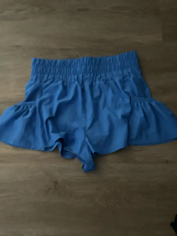 Free People Shorts Blue Women’s - Image 2