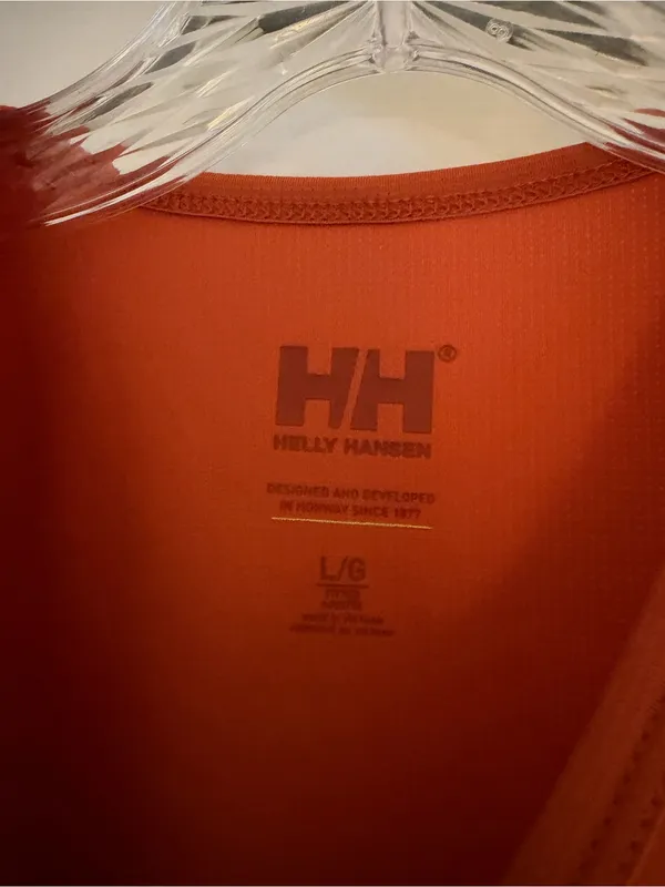 Helly Hansen Cinch Sides Orange Tank Top - Image 3