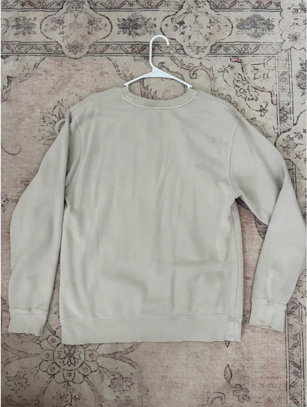 Crewneck Tan Size M - Image 2