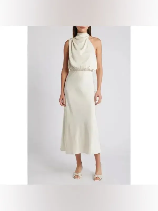 EN SAISON Greta Bias Cut Dress $118 Size Small - Image 2