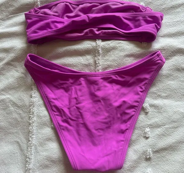 Wild Fable Vibrant Purple Bikini Set - Image 4