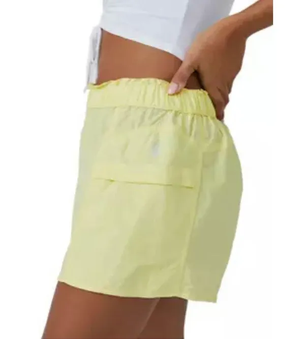 Free People Movement In The Wild Shorts Glow Yellow - Image 4
