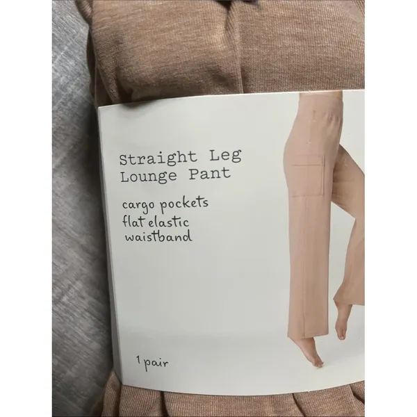 a new day Straight-Leg Lounge Pants - Tan - Image 3