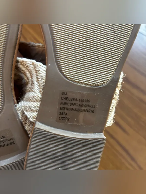 Maurices Tan Slide Sandals for Women Sz 8 - Image 5