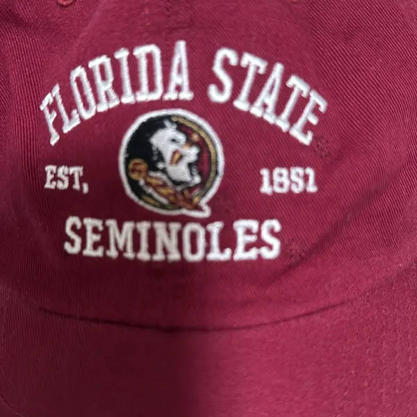 Captivating Florida State Seminoles NWT hat adjustable strap unisex - Image 3