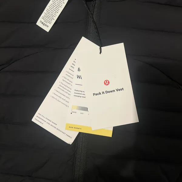 Lululemon Pack It Down 700-Down-Fill Vest NEW WITH TAGS - Image 3