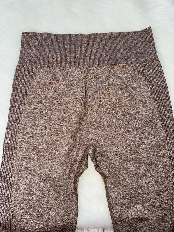 3 Piece Workout Set Brown - Image 12