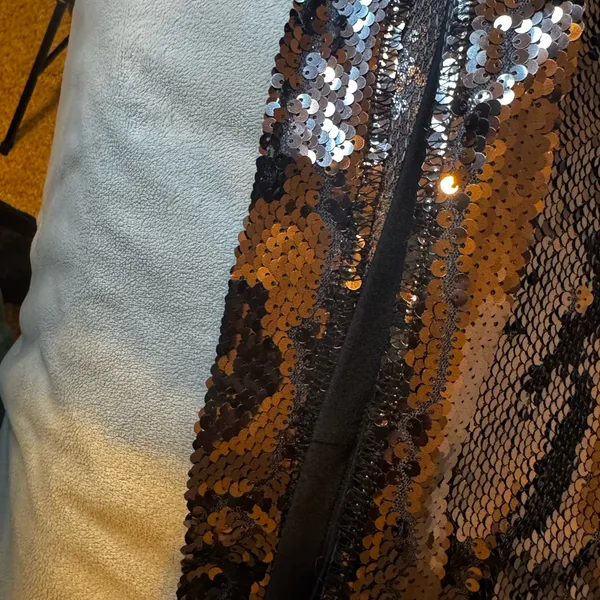 The Drop Sequin Skirt Size M | Dark Shimmer | New With Tags - Image 5