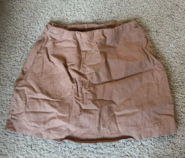 Abercrombie & Fitch Mini Tan Skirt - Image 4