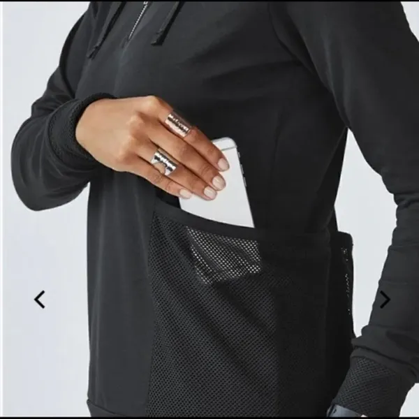 Black Pullover Sweatshirt  - Image 2
