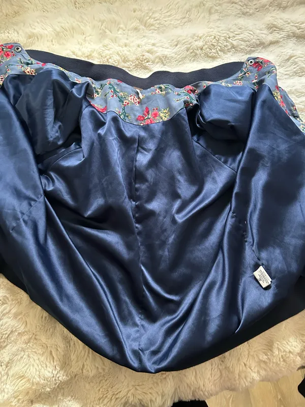 Free People Floral Bomber Jacquard Jacket - Image 7