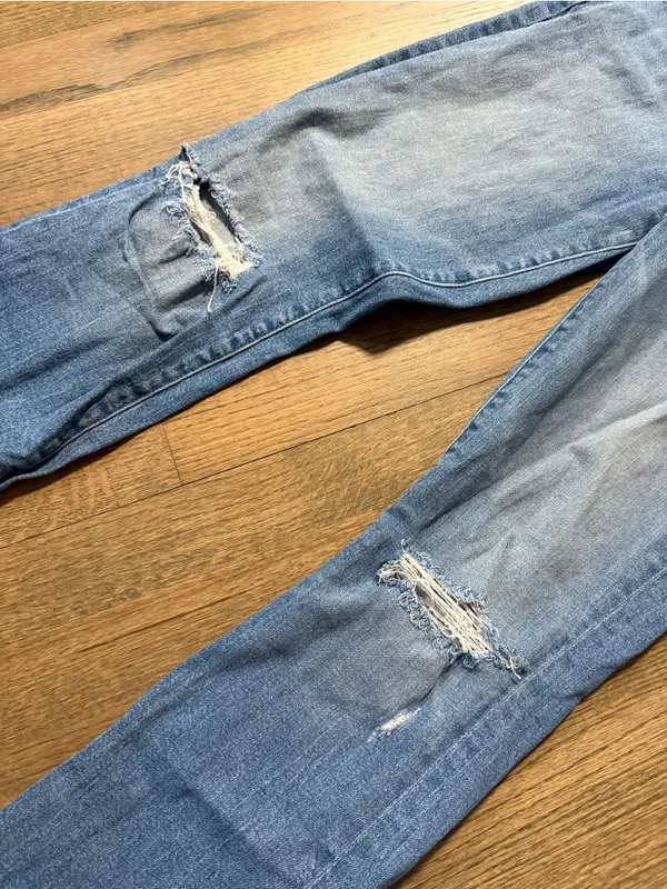 Mother The Hustler Ankle Fray Denim Jeans Size 28 - Image 7