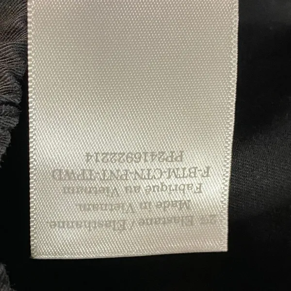 Everlane Women's Black High Waisted Wide-Leg Cotton Pants Size M‎ - Image 5