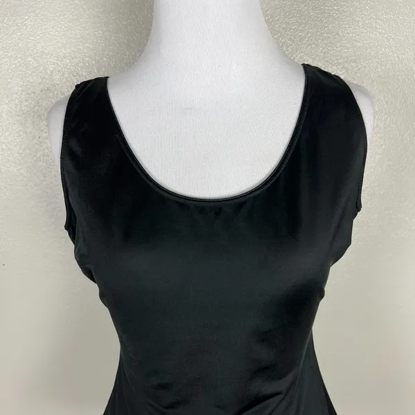 Spanx Slimplicity Shaping Tank Top Womens‎ XL Black Scoop Neck Camisole Slimming - Image 3
