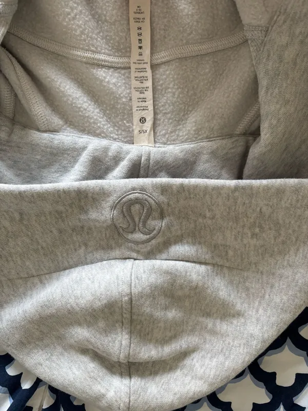 Lululemon Scuba Half-Zip Hoodie XS/S - Image 3