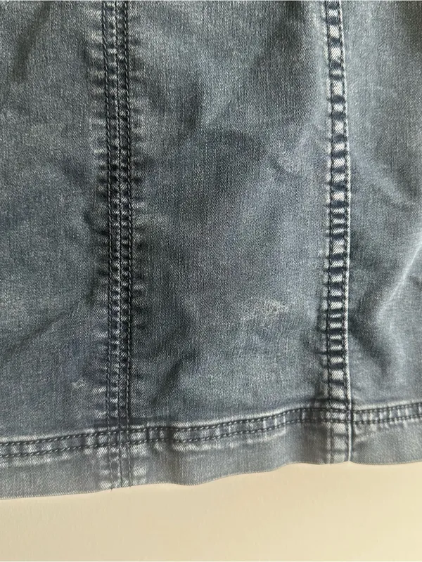 Free People Modern Femme Mini Skirt in Westminster Blue - Image 7